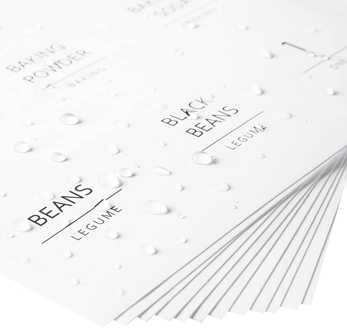 Pantry Labels