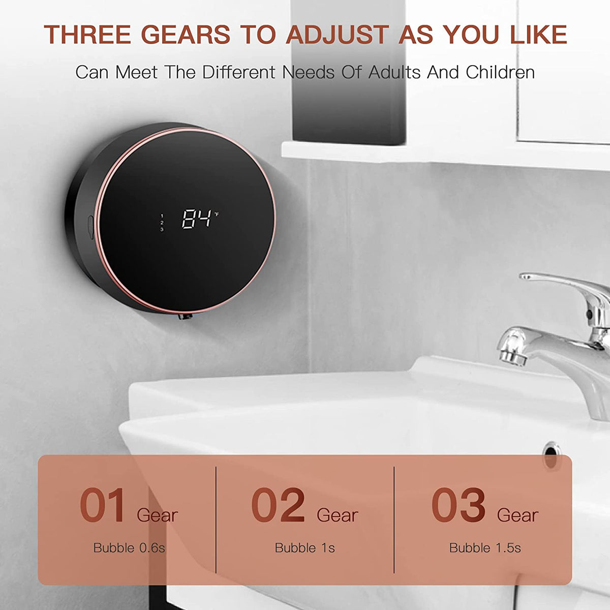 Rechargeable Automatic Soap Dispenser