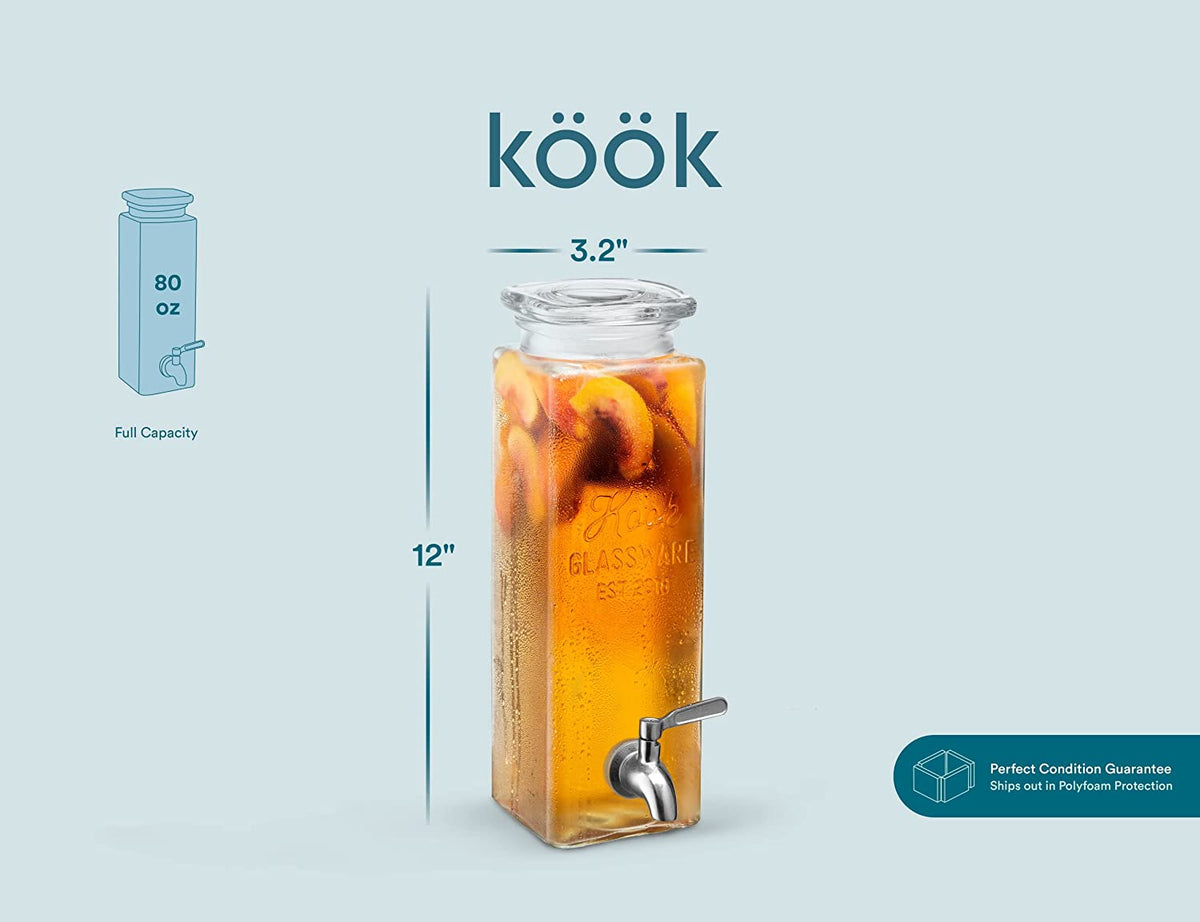Glass Beverage Dispenser