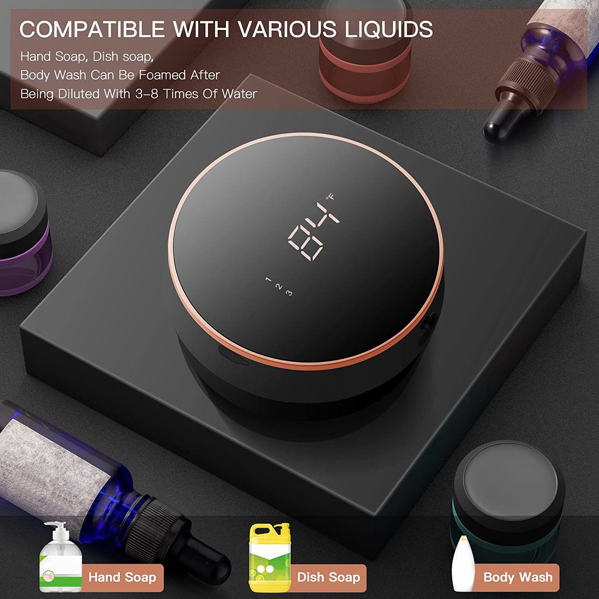 Rechargeable Automatic Soap Dispenser