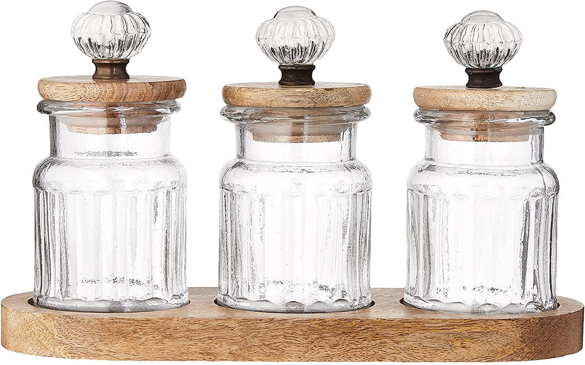 Glass Canister Set